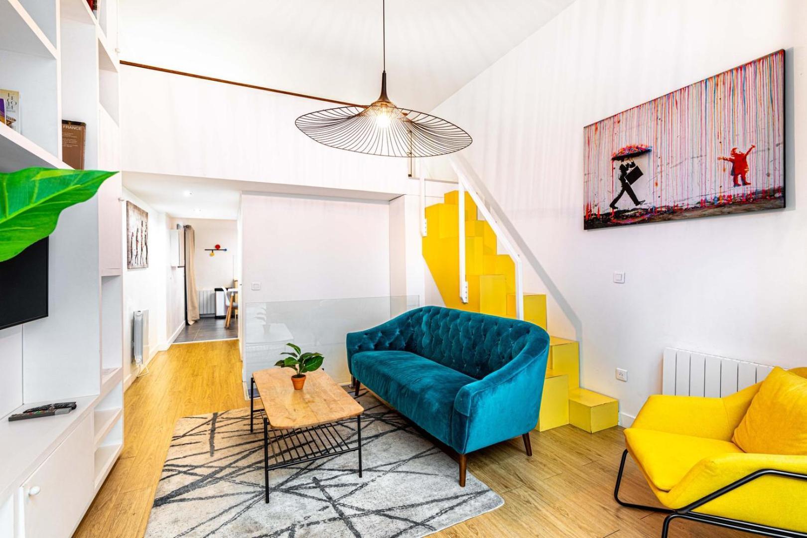 Disponible - Paris - All Equipped Duplex - From 1 To 6 Guests Екстериор снимка